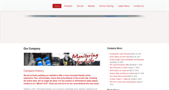 Desktop Screenshot of electrogasmonitors.com